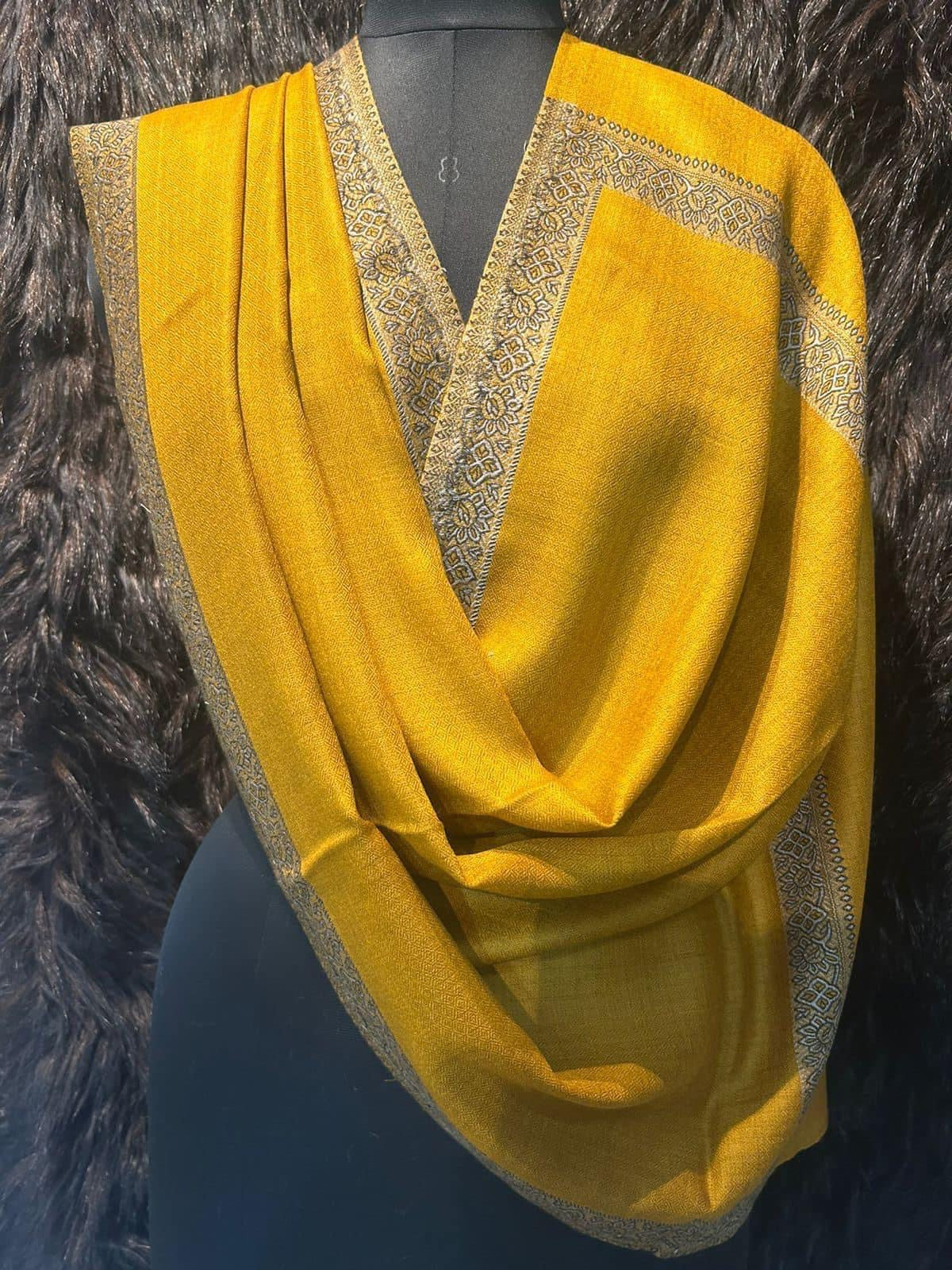 Woven pashmina woolen stole
織りハシダー パシュミナ ストール TokyoBegums