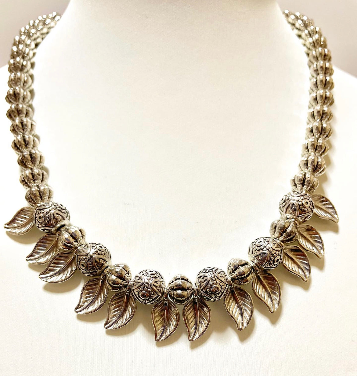 Beautifully crafted metal beads necklace ! TokyoBegums