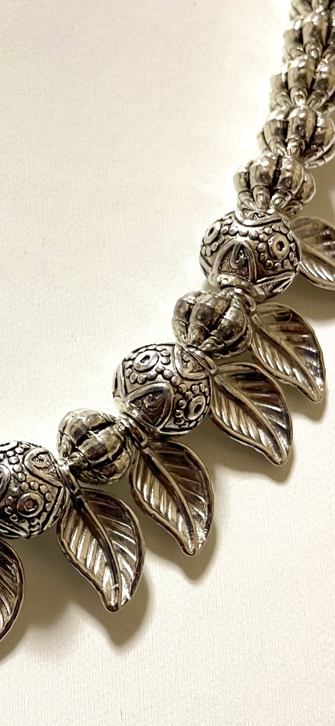Beautifully crafted metal beads necklace ! TokyoBegums