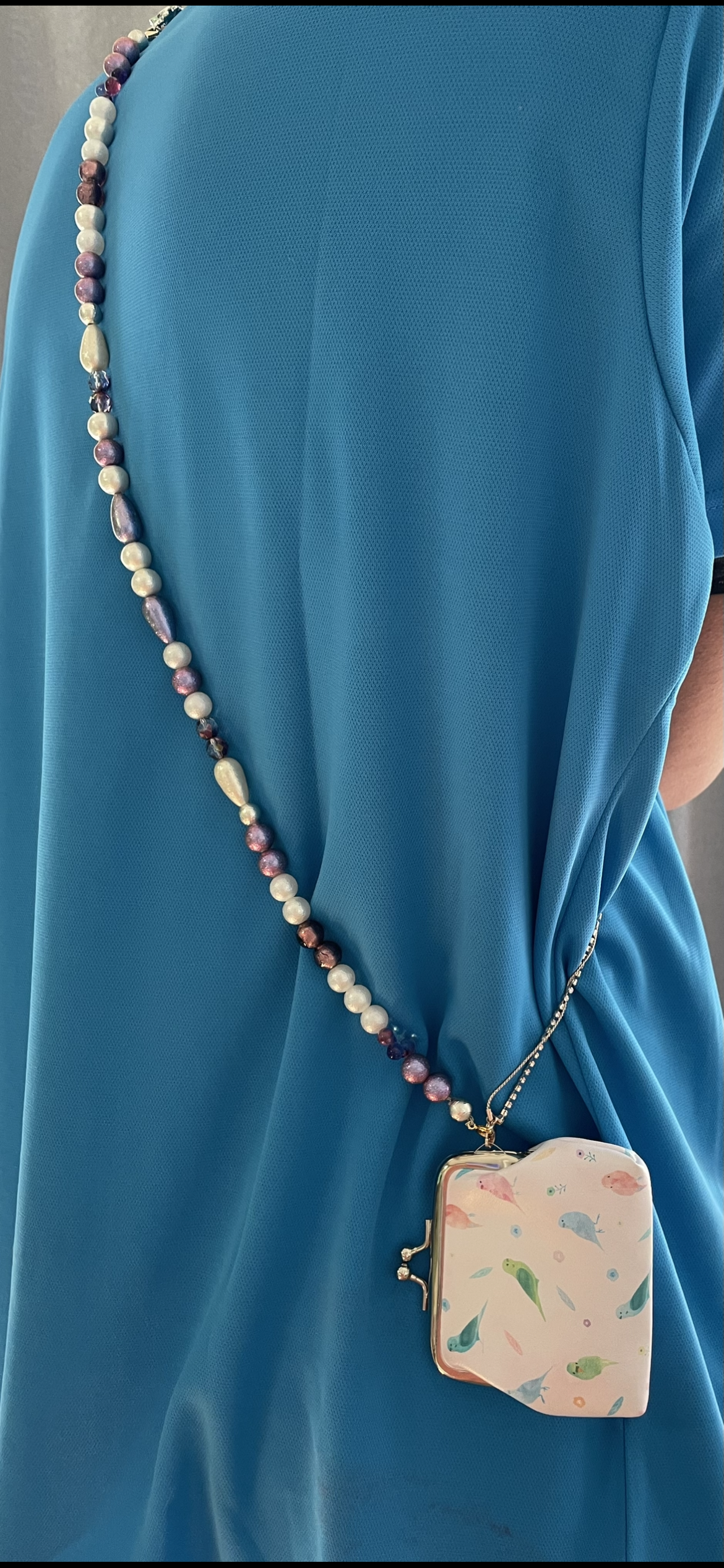 Beads-pearls-chain multi-use holder cum necklace TokyoBegums