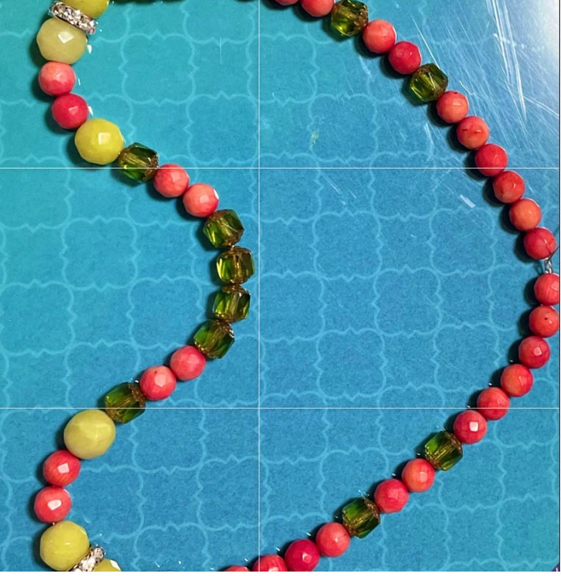 Handmade lemonstone coral crystals TokyoBegums