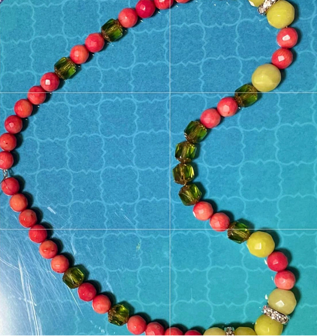 Handmade lemonstone coral crystals TokyoBegums