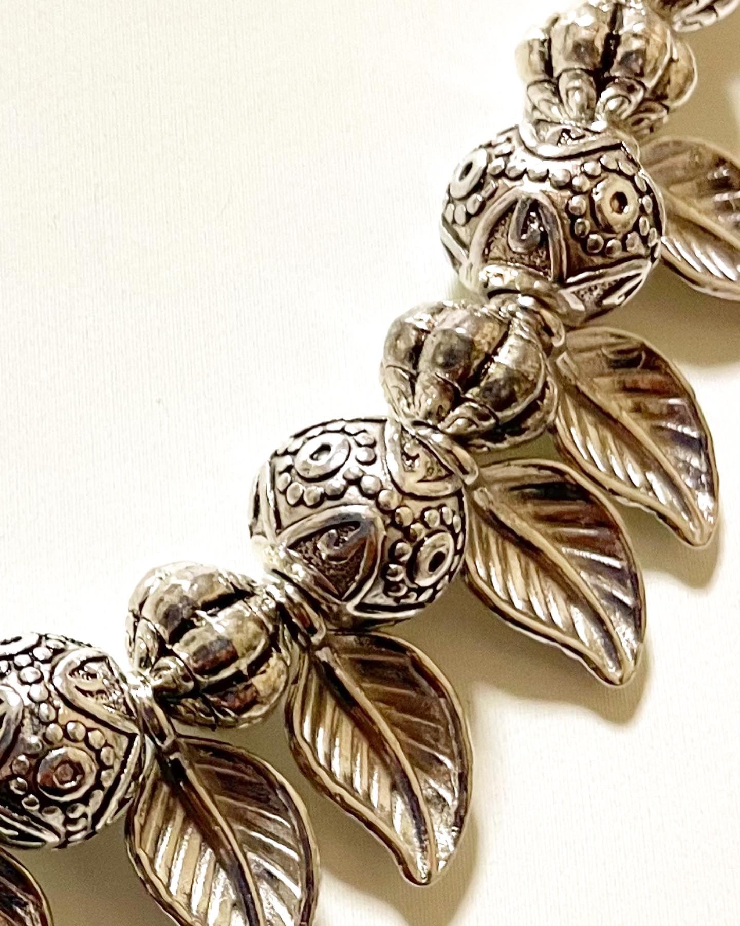 Beautifully crafted metal beads necklace ! TokyoBegums
