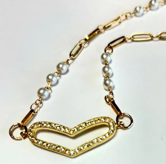 “Heartlines Glow” Neck-chain  ハートライン・グロウ ネックチェーン