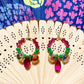Colorful earrings/hoops TokyoBegums
