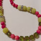 Handmade lemonstone coral crystals