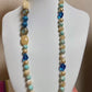handmade beads crystals necklace