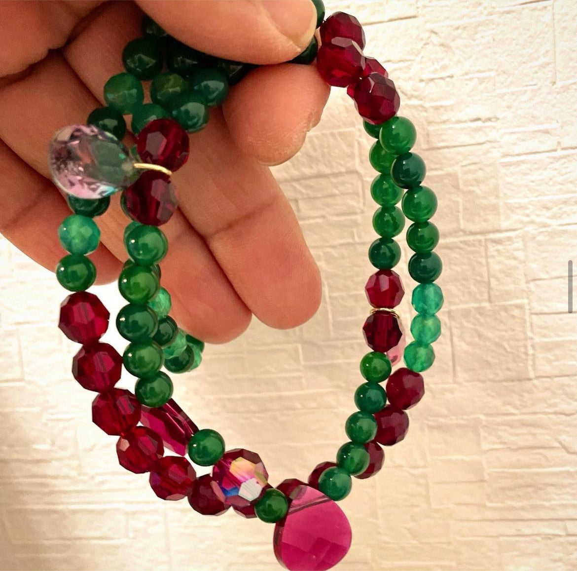 handmade fashion beads necklace